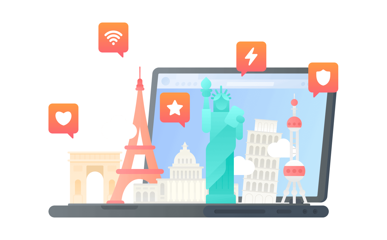代理华为WeLink的回国vpn - 穿回国